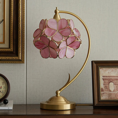 Beautiful Floral Desk Light Lamp - Lusomart
