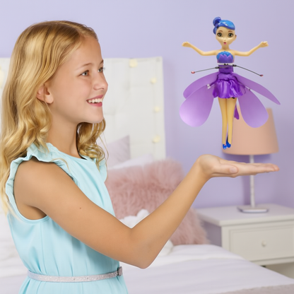 Colorful Fairy Toy with Motion Sensor LED Lights for Kids