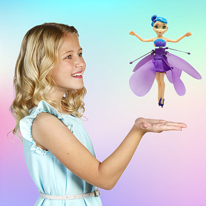 Colorful Fairy Toy with Motion Sensor LED Lights for Kids