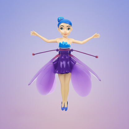 Colorful Fairy Toy with Motion Sensor LED Lights for Kids