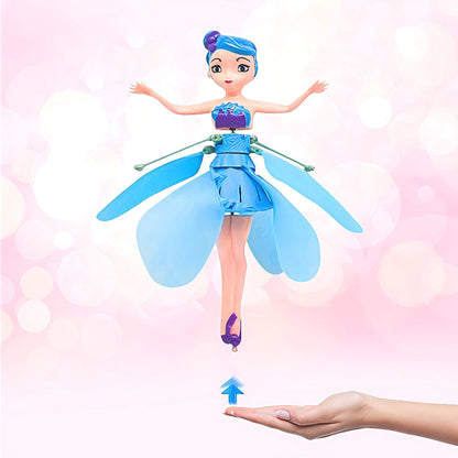 Colorful Fairy Toy with Motion Sensor LED Lights for Kids