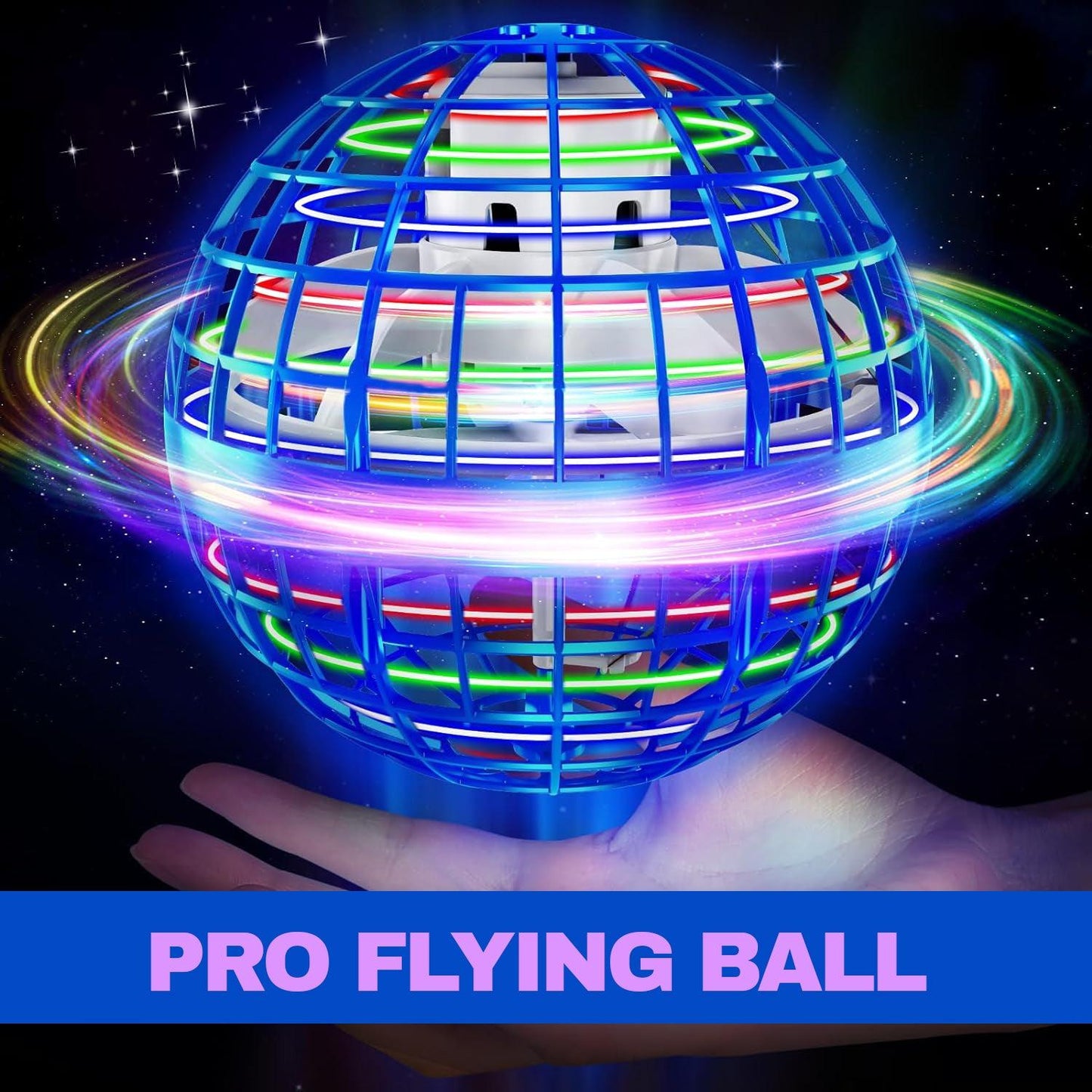 Flying Orb Balls - Pro Flying Ball Space Orb Magic Mini Drone UFO Boomerang Ball Boy Girl Toy Gifts 1