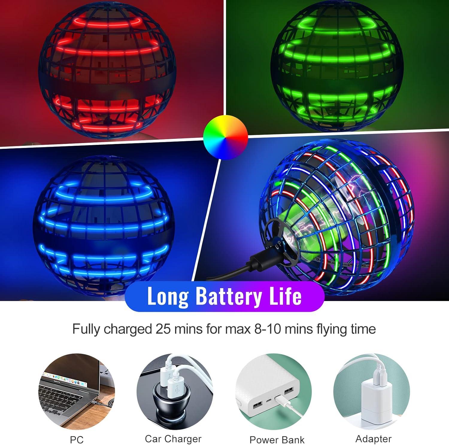 Flying Orb Balls - Pro Flying Ball Space Orb Magic Mini Drone UFO Boomerang Ball Boy Girl Toy Gifts 4