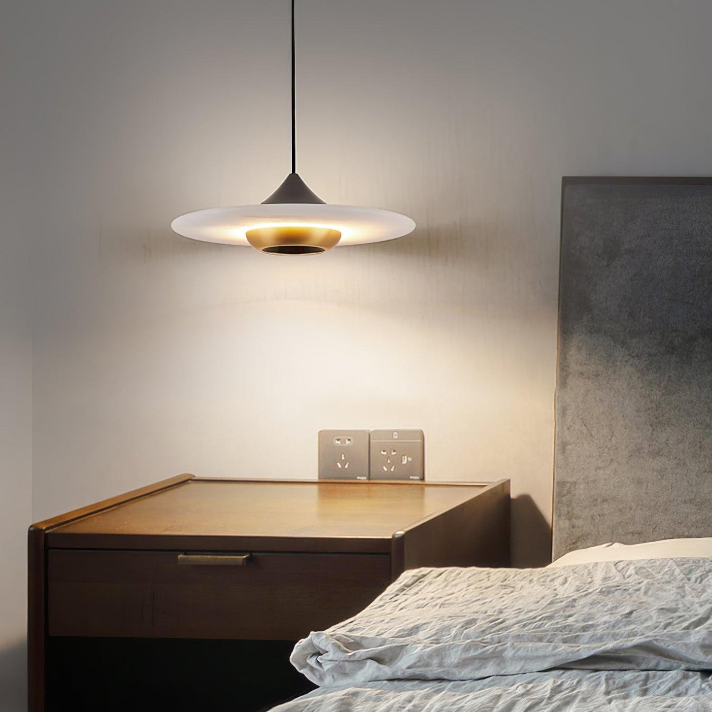 Unique Glass Globe Hanging Lamp
