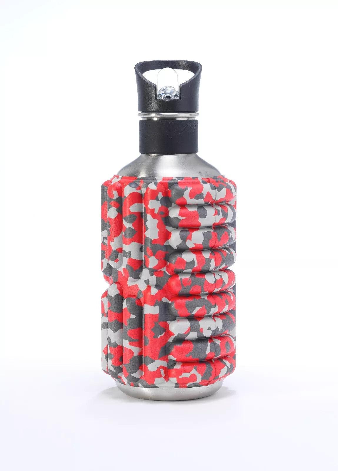 Foam Roller Water Bottle - 0.8L to 1.2L Sustainable Ecofriendly Flip Straw Roller Drink Bottle 11