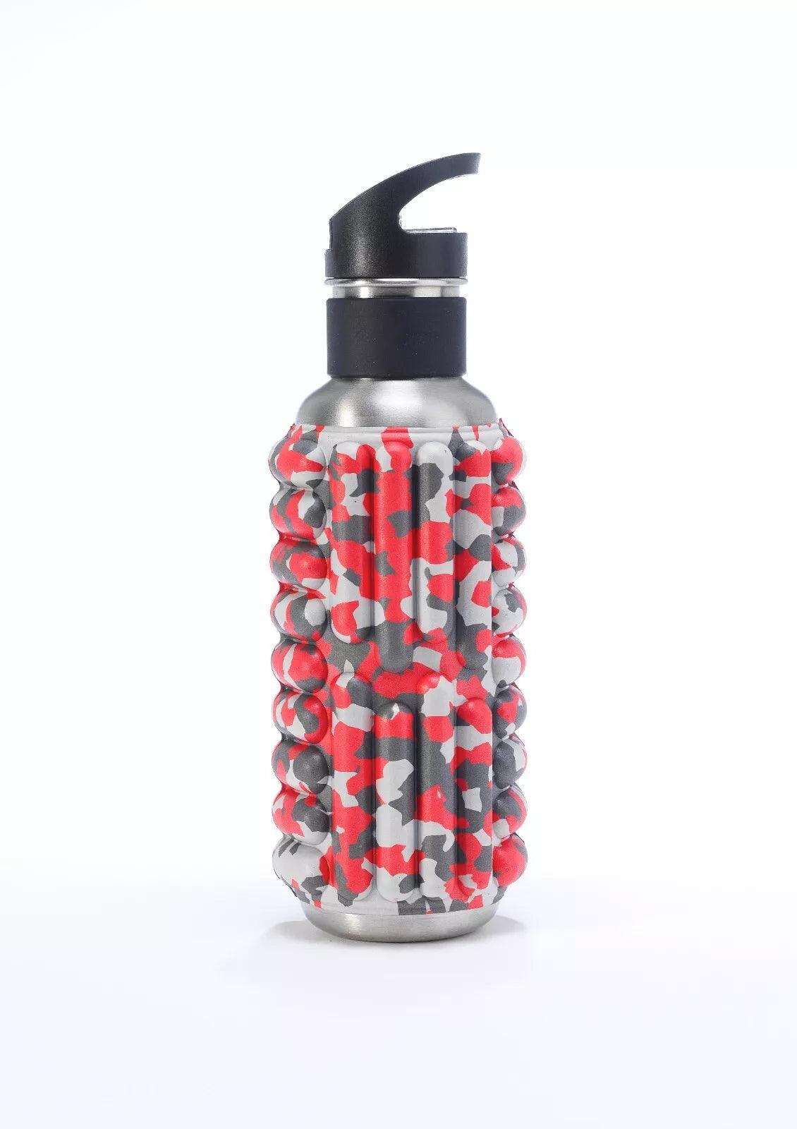 Foam Roller Water Bottle - 0.8L to 1.2L Sustainable Ecofriendly Flip Straw Roller Drink Bottle 12