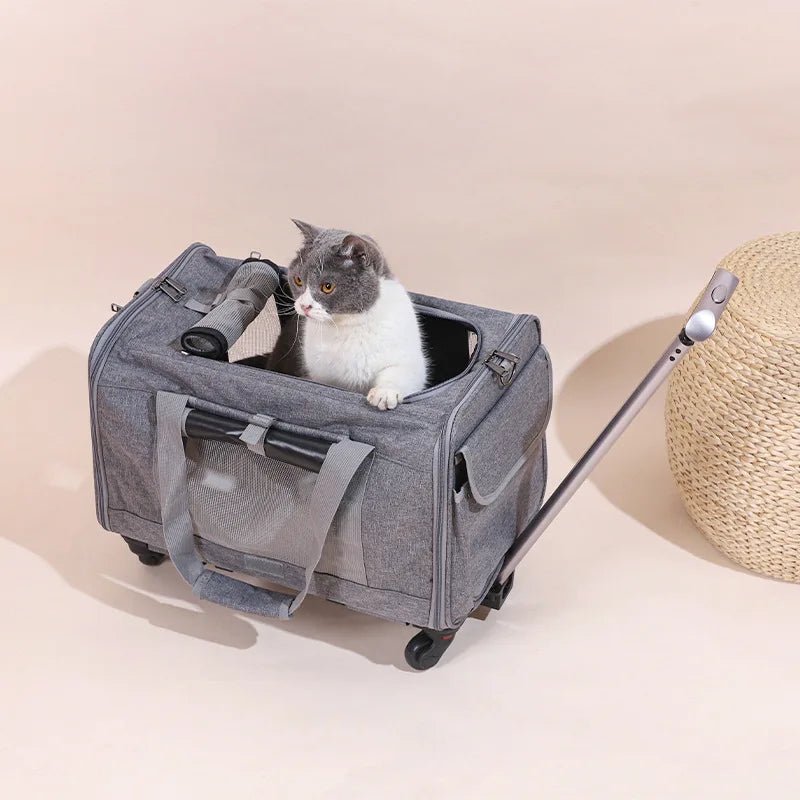 Foldable Dog Stroller and Cart for Pets – Lightweight and Airline Approved 2