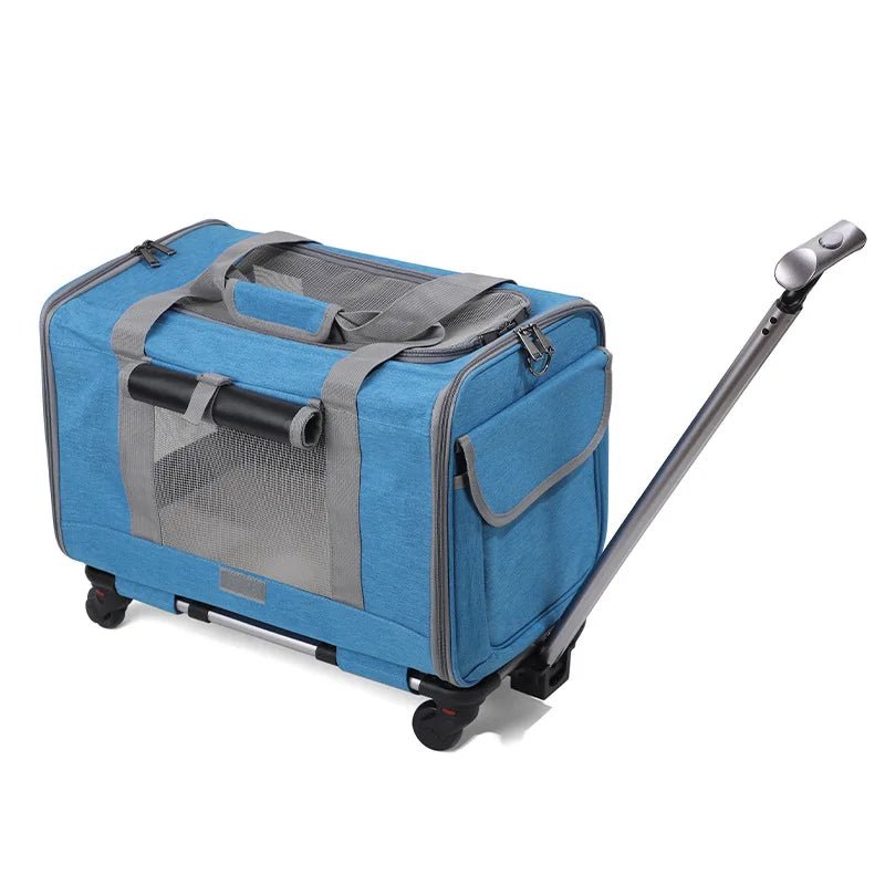 Foldable Dog Stroller and Cart for Pets – Lightweight and Airline Approved 5