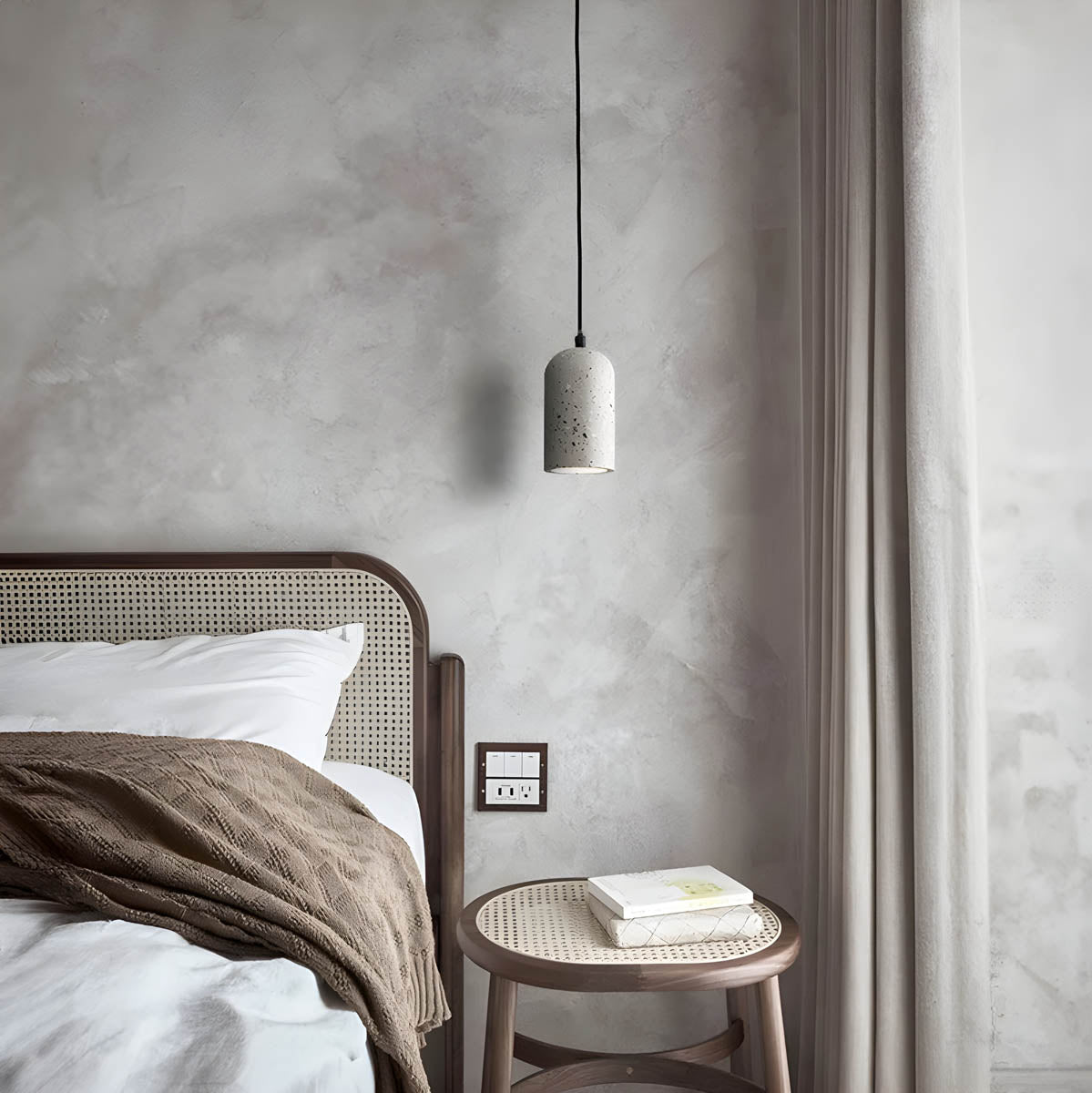 Rustic Metal Drum Pendant Lighting