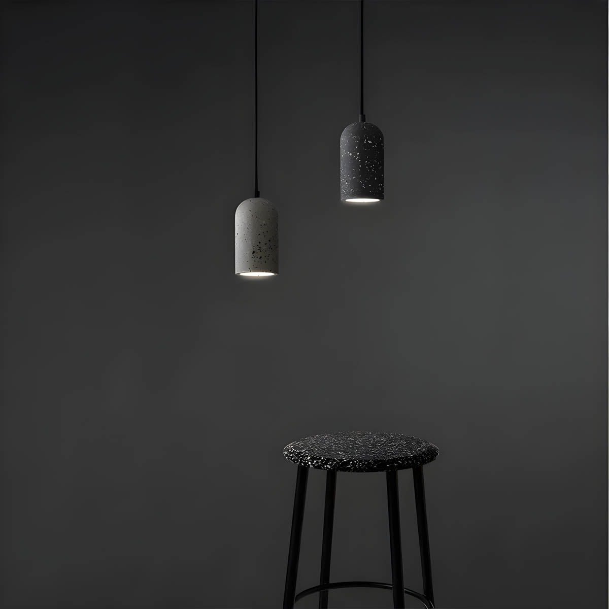 Rustic Metal Drum Pendant Lighting