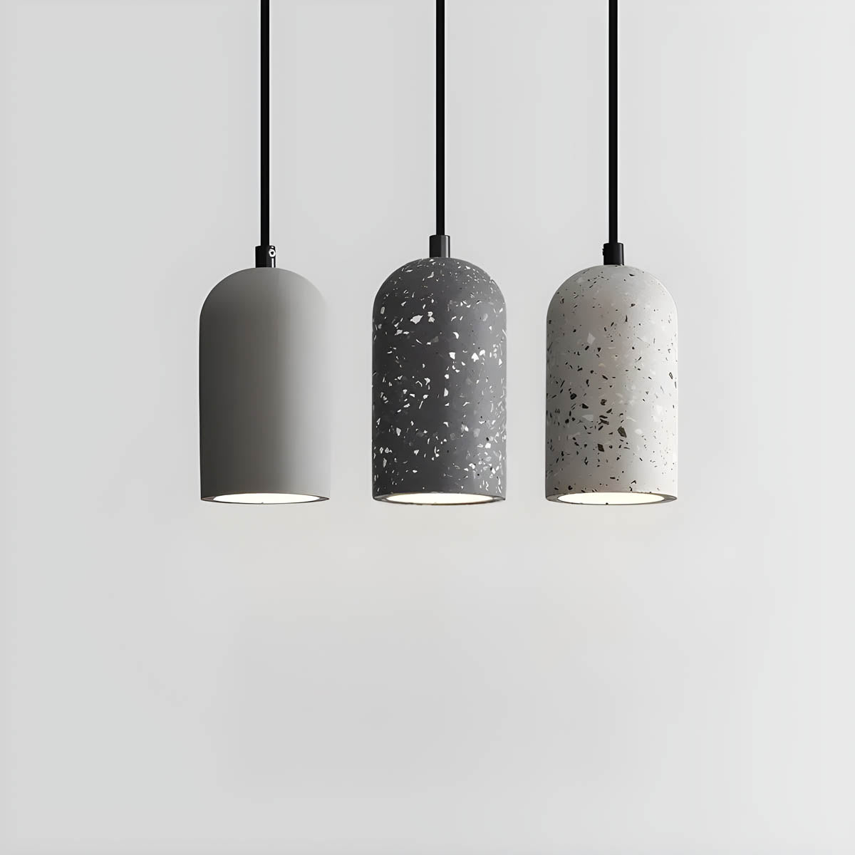 Rustic Metal Drum Pendant Lighting