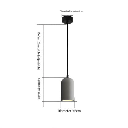 Rustic Metal Drum Pendant Lighting