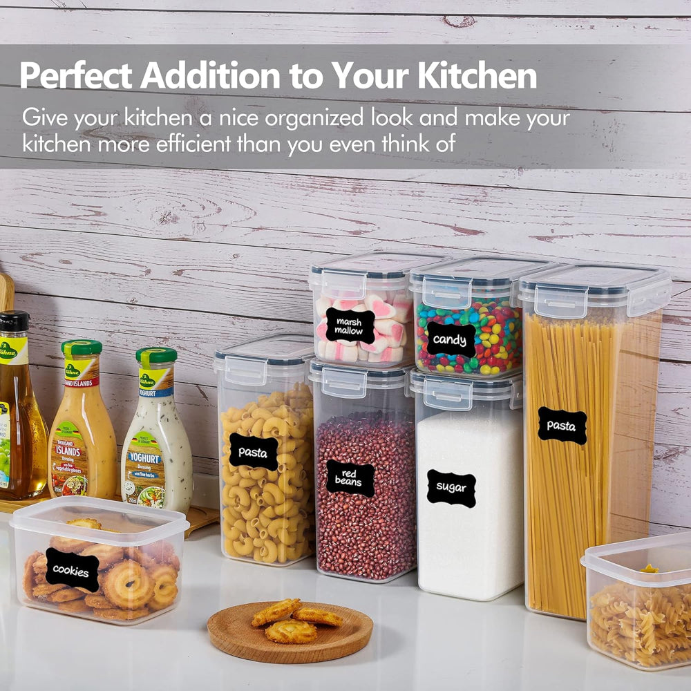 Fresh Food Keeper Containers Leakproof Clear Plastic Set