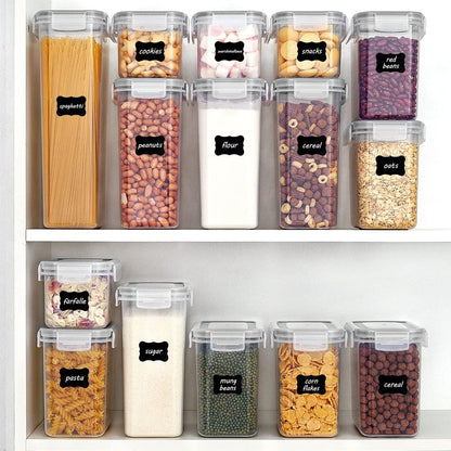 Fresh Food Keeper Containers Leakproof Clear Plastic Set
