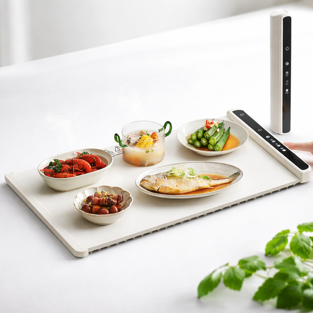 Electric Food Warmer Heat Resistant Serving Tray - Lusomart