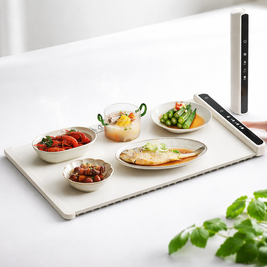 Electric Food Warmer Heat Resistant Serving Tray - Lusomart