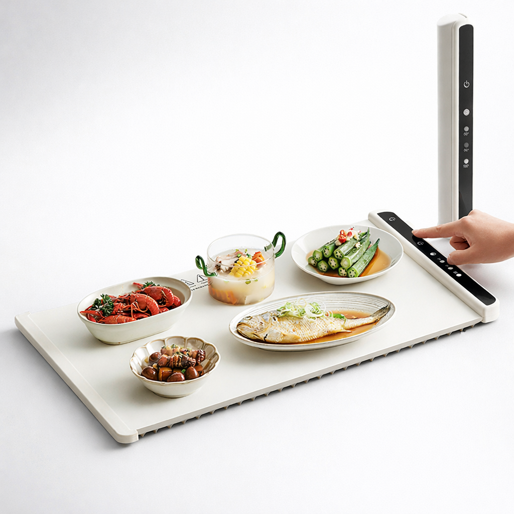 Electric Food Warmer Heat Resistant Serving Tray