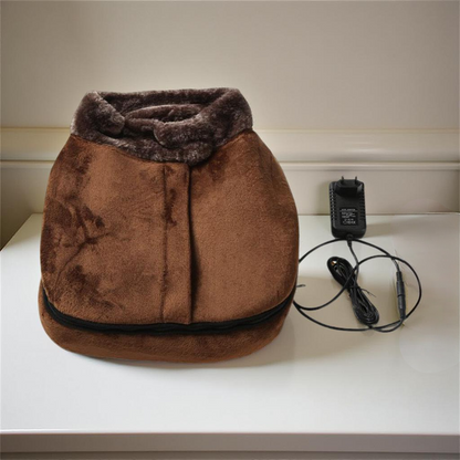 Warm Fuzzy Massage Slipper Boots for Relaxation