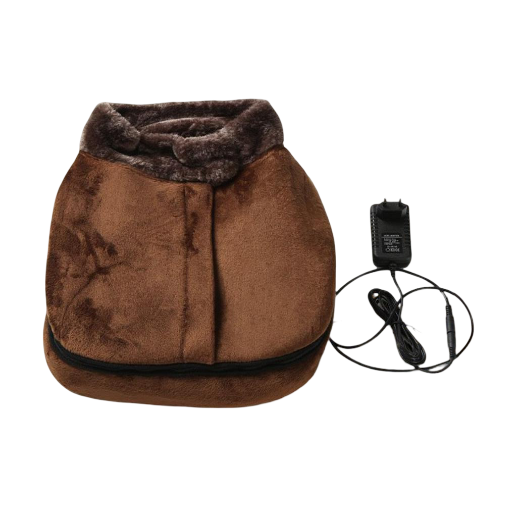 Warm Fuzzy Massage Slipper Boots for Relaxation