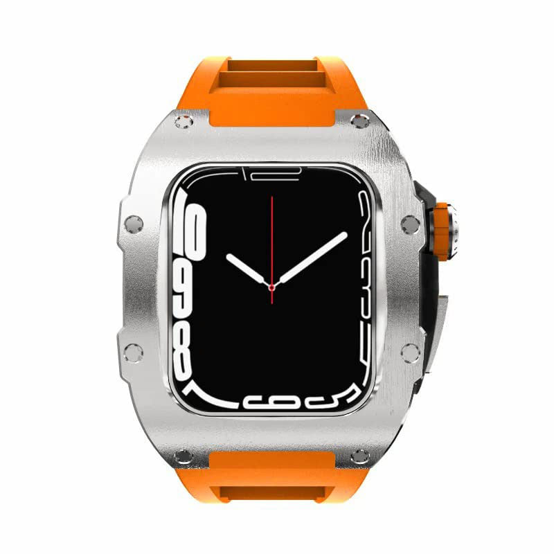 Stylish Silver Smart Watch Cover