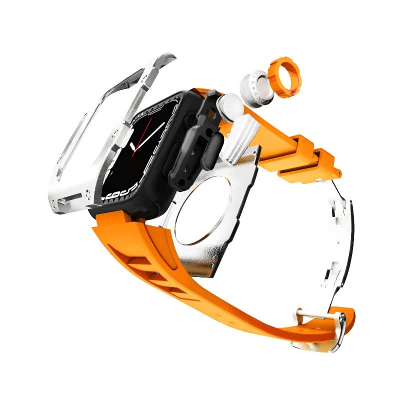 Stylish Silver Smart Watch Cover