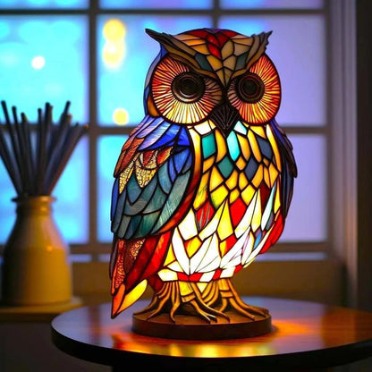 ForestBloom Stained Glass – Wildlife-Inspired Panels for Radiant Decor 2