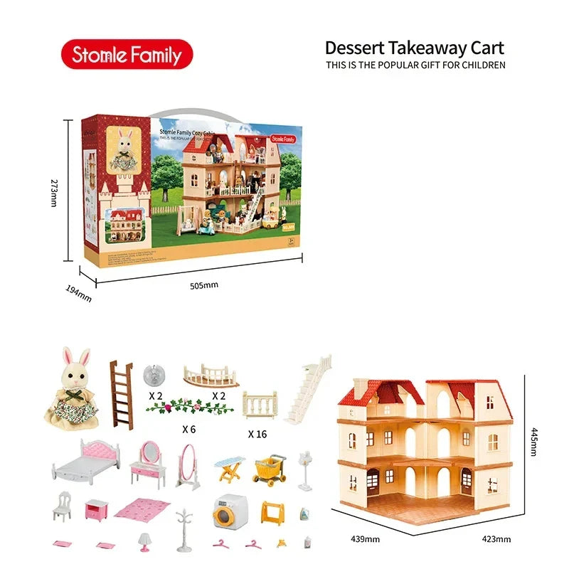 ForestHavenKitchen™ – 1:12 Miniature House with Kitchen – Complete Playset 10