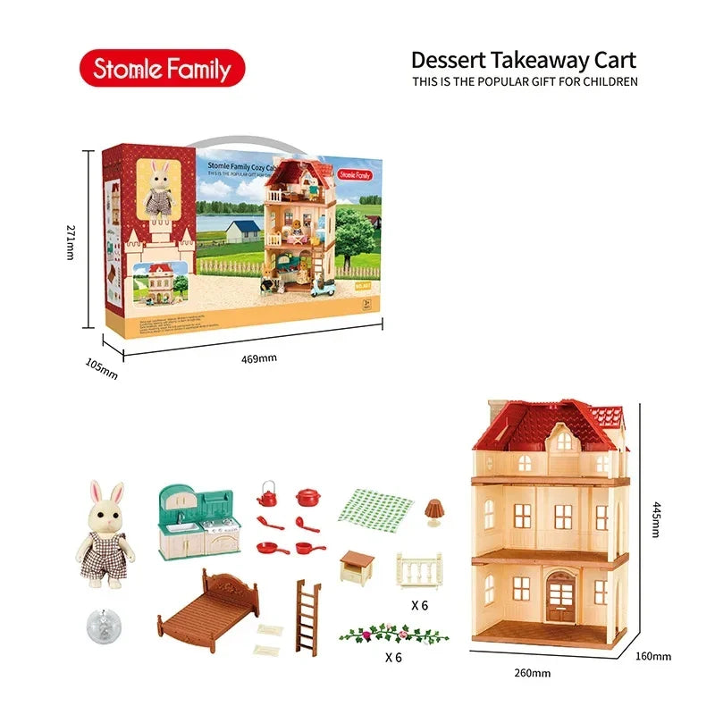 ForestHavenKitchen™ – 1:12 Miniature House with Kitchen – Complete Playset 7