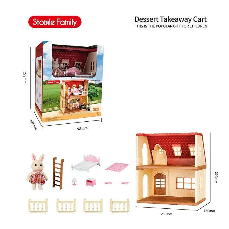 ForestHavenKitchen™ – 1:12 Miniature House with Kitchen – Complete Playset 9