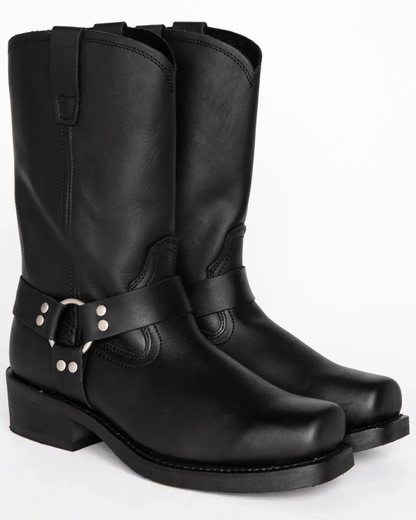 Rugged Waterproof Mens Leather Work Boots - Lusomart