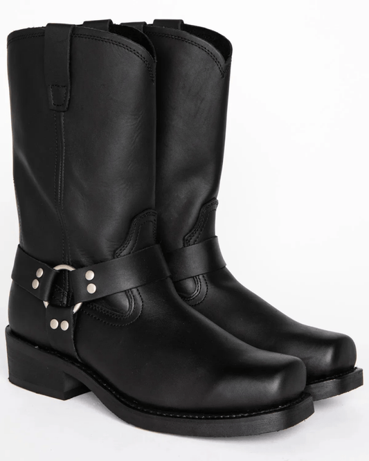 Rugged Waterproof Mens Leather Work Boots - Lusomart