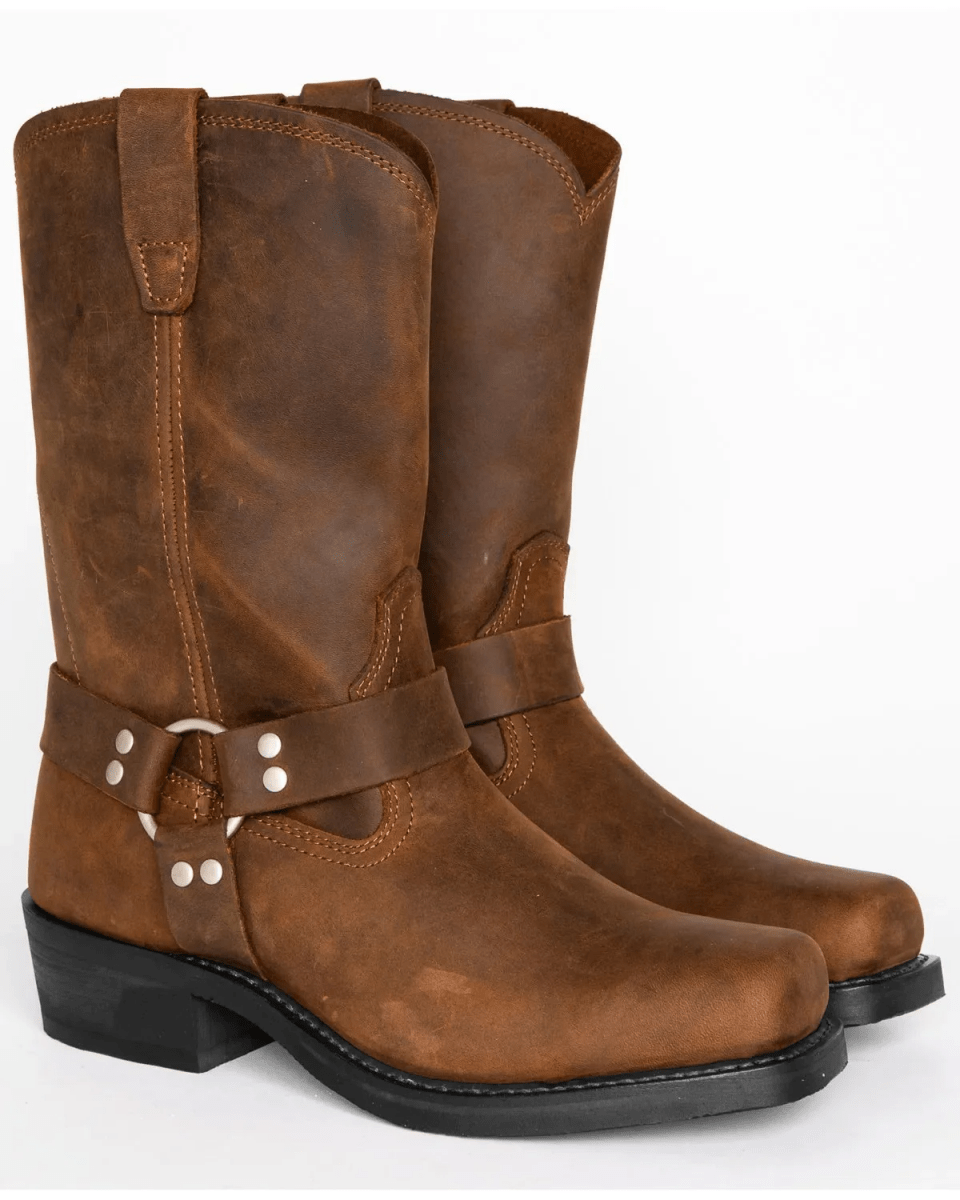 ForgeSteel | Sturdy Waterproof Leather Men's Harness Boots 1