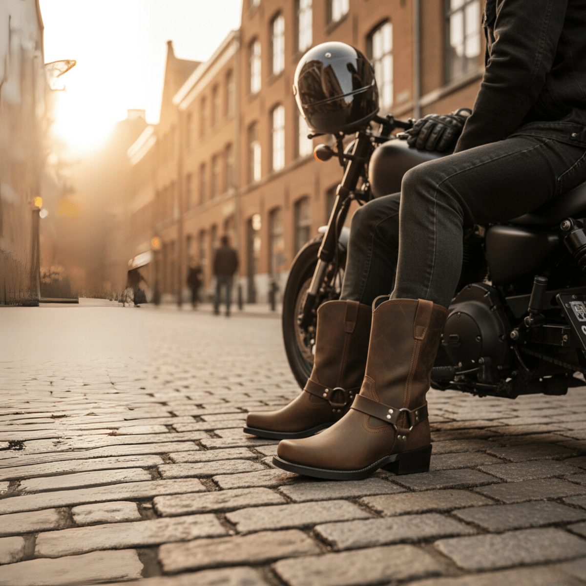 ForgeSteel | Sturdy Waterproof Leather Men's Harness Boots 3