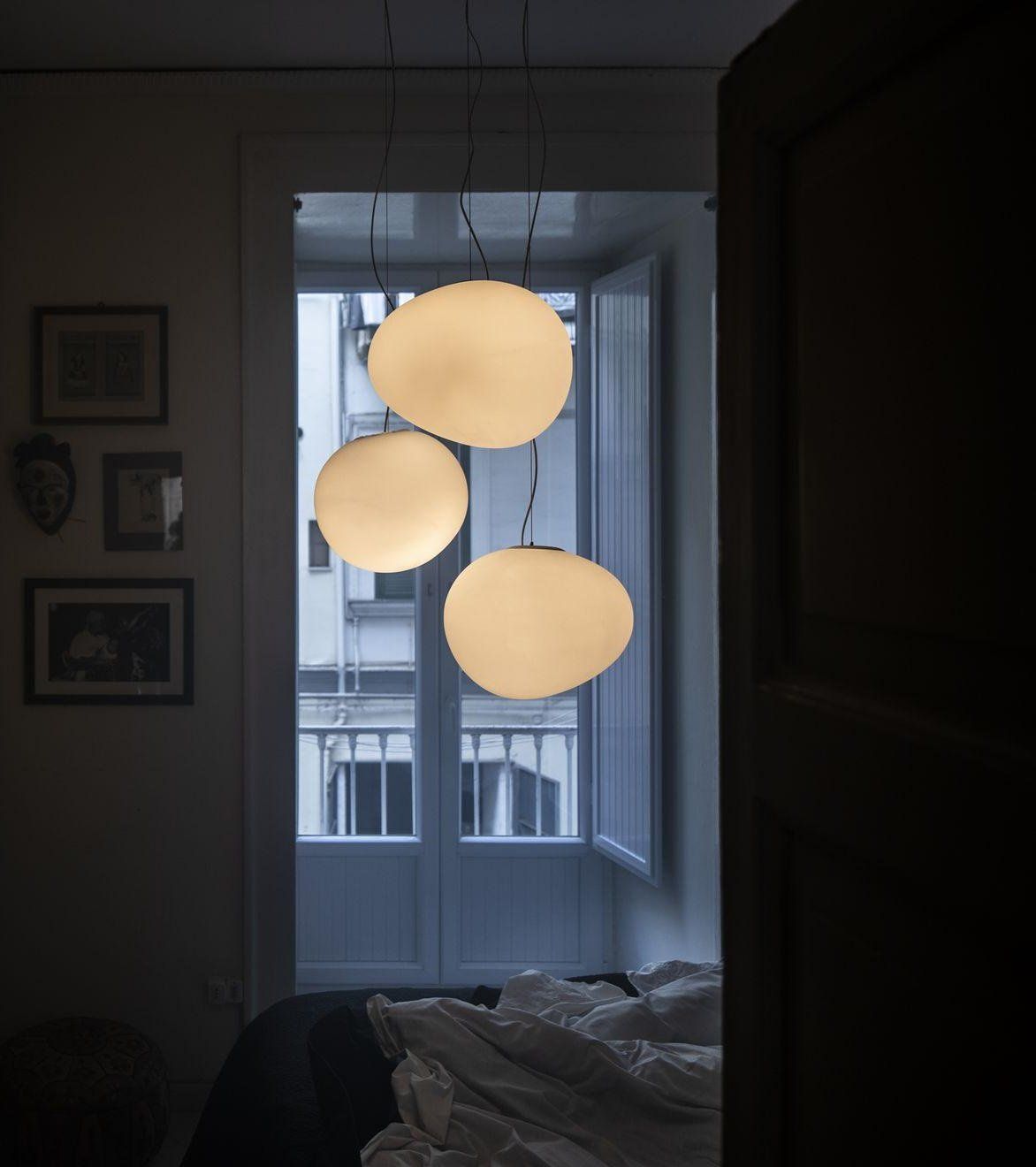 Unique Handmade Glass Drop Pendant Lighting Fixture