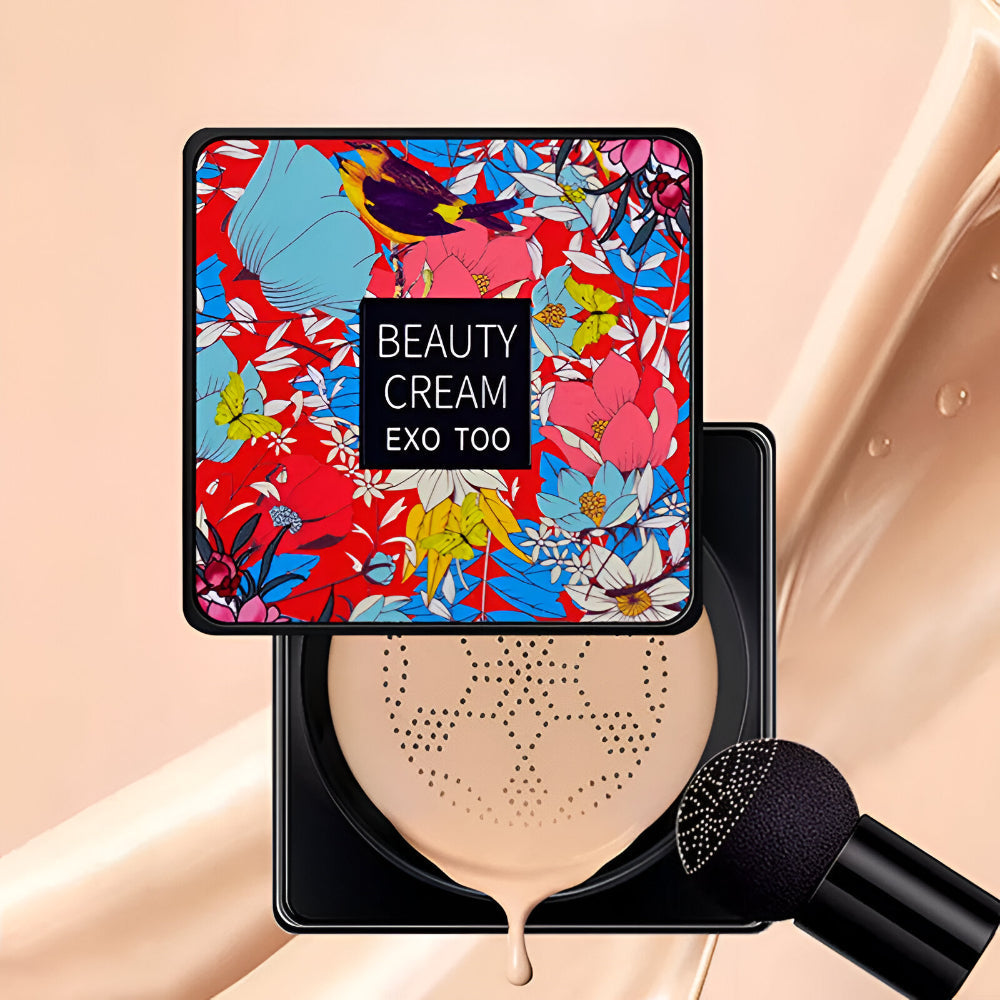 Flawless Makeup Cream Pad Compact Applicator