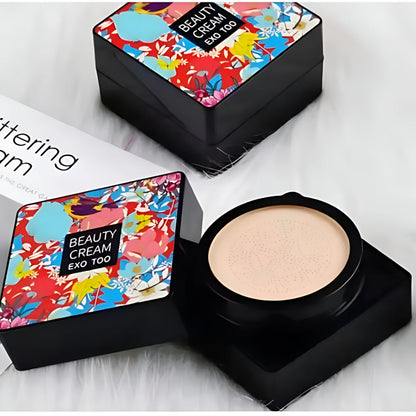 Flawless Makeup Cream Pad Compact Applicator