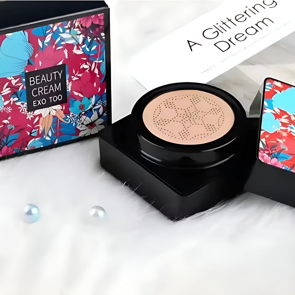 Flawless Makeup Cream Pad Compact Applicator