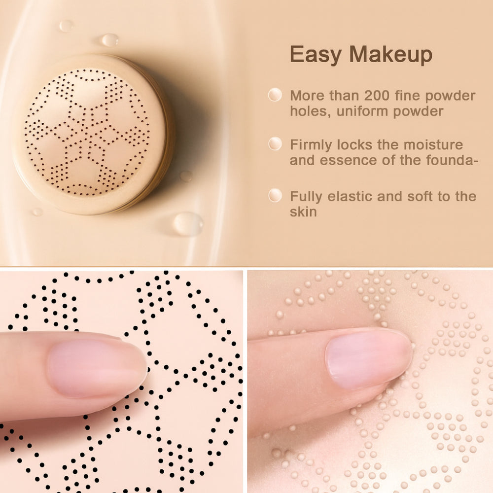 Lightweight Natural Finish Foundation Compact Powder