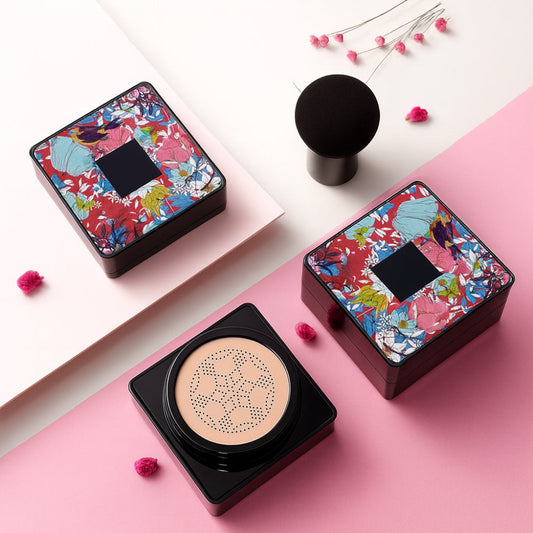Lightweight Natural Finish Foundation Compact Powder - Lusomart