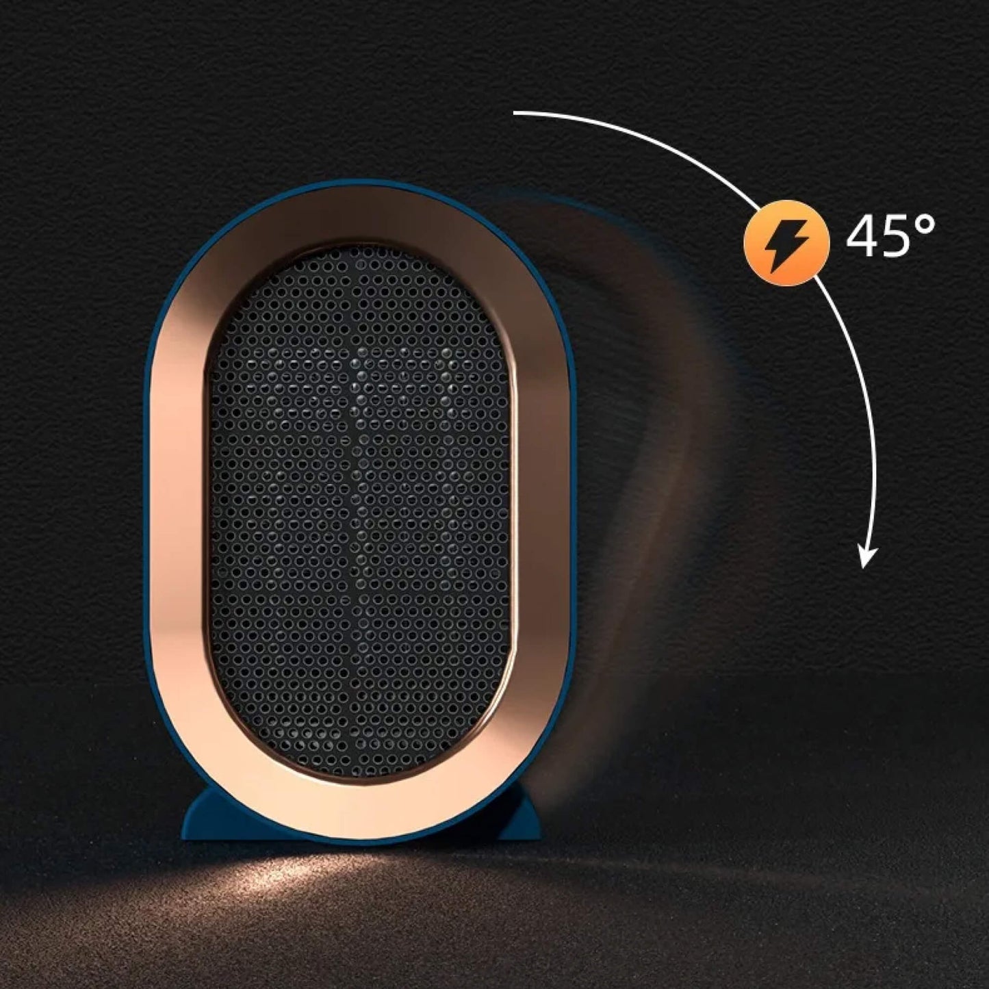 Compact Space-Saving Electric Heater For Small Areas