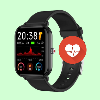 Waterproof Fitness Smartwatch for Android and iOS - Lusomart