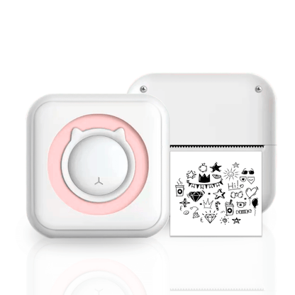 Portable Compact Bluetooth Sticker Photo Printer
