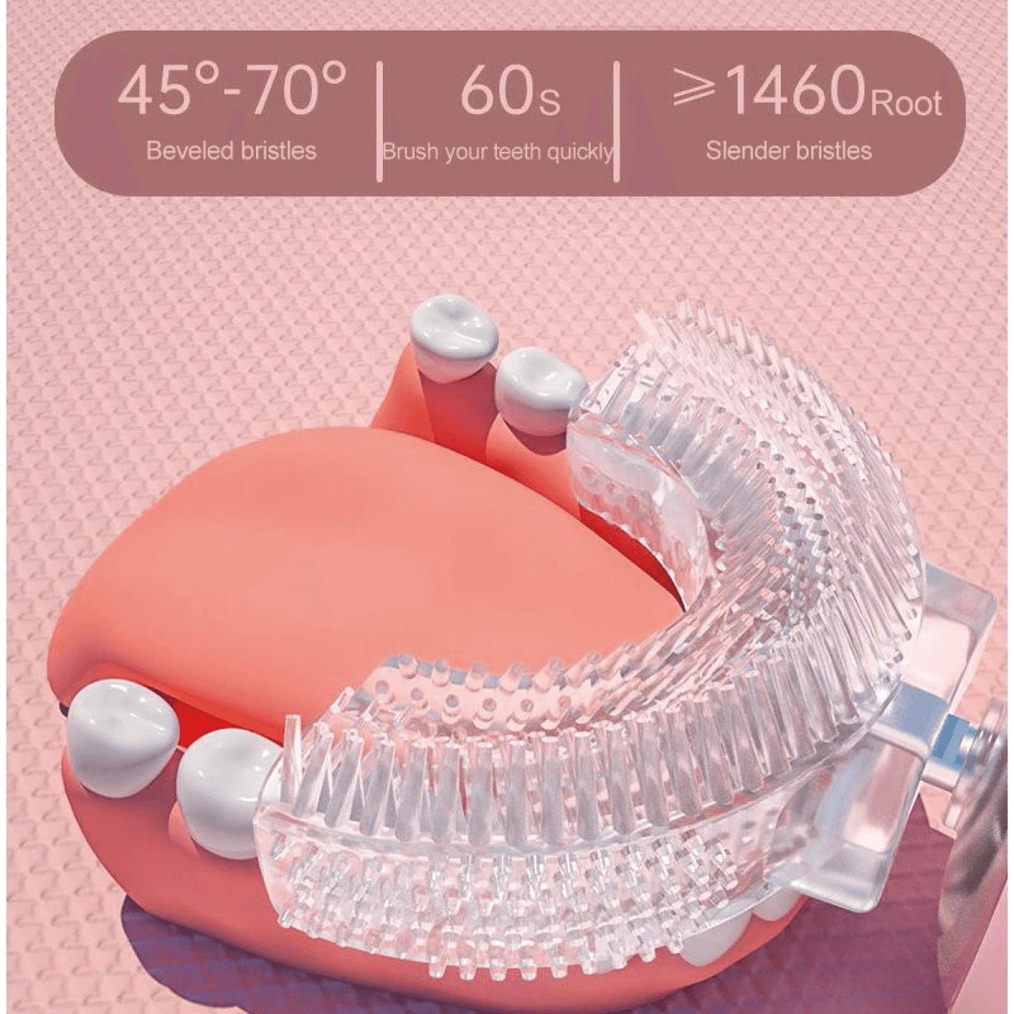 Baby Gentle U-Shaped Electric Toothbrush With Battery