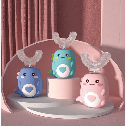 Baby Gentle U-Shaped Electric Toothbrush With Battery