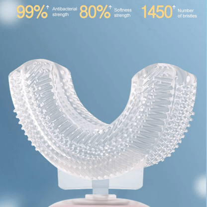 Baby Gentle U-Shaped Electric Toothbrush With Battery
