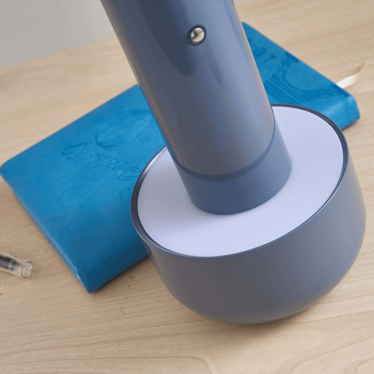 Portable LED Table Lamp In Metal And Glass