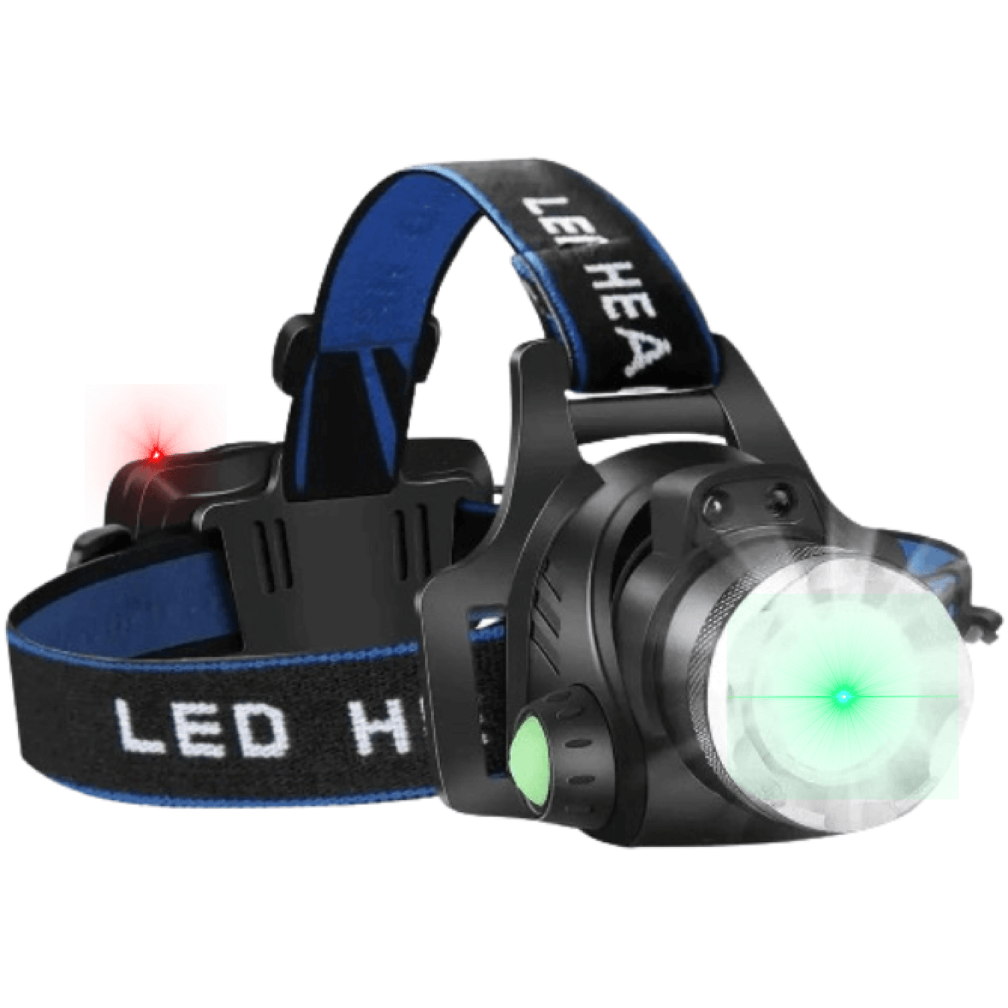 Bright LED Rechargeable Waterproof Head Light - Lusomart