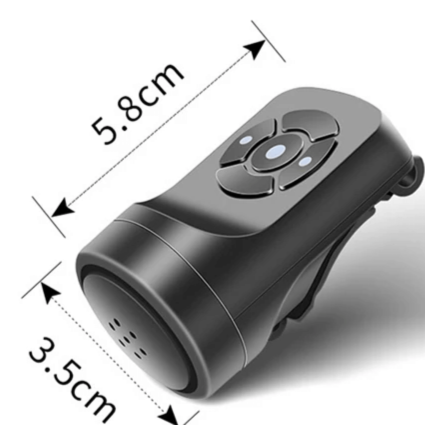 Loud 120dB USB Bicycle Alert System