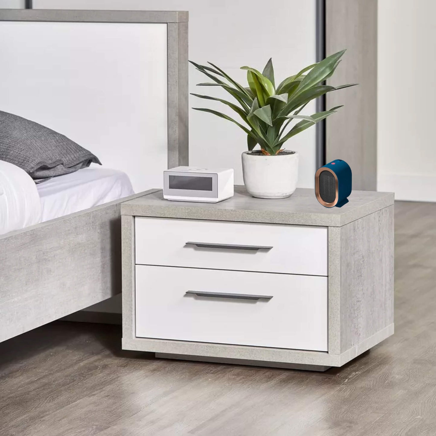 Compact Space-Saving Electric Heater For Small Areas