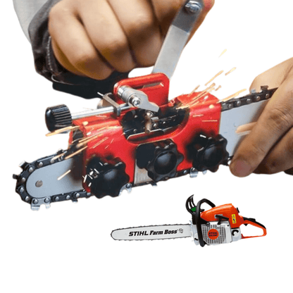 Fast Chainsaw Sharpener Tool In Durable Steel - Lusomart